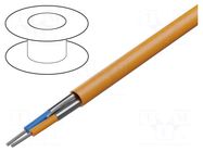 Wire; 1x2x18AWG; FIELDBUS,PROFIBUS,outdoor; stranded; Cu; orange BELDEN