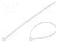 Cable tie; L: 150mm; W: 3.5mm; polyamide; 135N; natural; Ømax: 35mm HELLERMANNTYTON