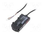Sensor: optical fiber amplifier; PNP; Connection: cables; 2m BALLUFF