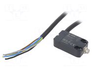 Limit switch; pin plunger Ø8mm; NO + NC; 10A; max.250VAC; cables PIZZATO ELETTRICA