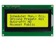 Display: LCD; alphanumeric; STN Positive; 20x2; grey; 90x60x13.5mm NEWHAVEN DISPLAY INTERNATIONAL