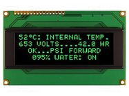 Display: OLED; alphanumeric; 20x4; Dim: 98x60x10mm; green; PIN: 16 NEWHAVEN DISPLAY INTERNATIONAL