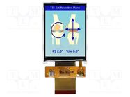 Display: TFT; 2.4"; 240x320; Illumin: LED; Dim: 42.32x59.91x3mm; RGB NEWHAVEN DISPLAY INTERNATIONAL