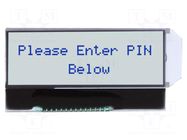 Display: LCD; alphanumeric; STN Positive; 16x2; grey; LED; PIN: 14 NEWHAVEN DISPLAY INTERNATIONAL