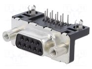 PIN: 9; female AMPHENOL COMMUNICATIONS SOLUTIONS