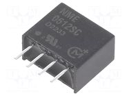 Converter: DC/DC; 1W; Uin: 4.5÷5.5VDC; Uout: 12VDC; Iout: 83mA; SIP Murata Power Solutions