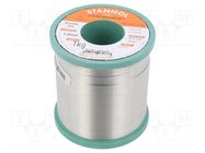 Soldering wire; tin; Sn95,5Ag3,8Cu0,7; 1mm; 1kg; lead free; reel STANNOL