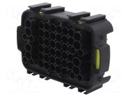 Case; push-in; ways: 22; polyamide 66; black; MICRORELAY,MINIVAL MTA