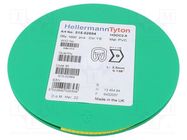 Markers; Marking: 9; 2÷5mm; PVC; yellow; -65÷105°C; leaded; HGDC2-5 HELLERMANNTYTON