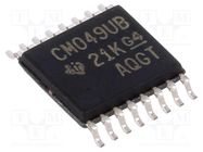 IC: digital; NOT; Ch: 6; IN: 1; CMOS; SMD; TSSOP16; 3÷18VDC; -55÷125°C TEXAS INSTRUMENTS