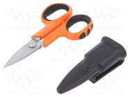 Scissors; for cables,electrical work; 140mm 