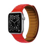 Magnetic Strap Apple Watch 45mm Magnetic Strap Apple Watch Bracelet - Red, Hurtel