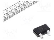 Transistor: NPN; bipolar; 65V; 0.1A; 200mW; SC70,SOT323 