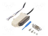 Sensor: optical fiber amplifier; PNP; Connection: cables; 2m AUTONICS