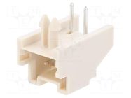 Connector: wire-board; socket; male; PIN: 2; XA; 3A; 250V; straight JST