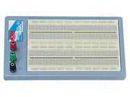 Board: universal; prototyping,solderless; W: 127mm; L: 220mm VELLEMAN