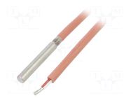 Sensor: temperature; Pt100; cl.B; Body dim: Ø5.7x28mm; plug-in DANFOSS