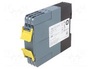 Module: safety relay; 24VDC; for DIN rail mounting; 3SK1; IP20 SIEMENS