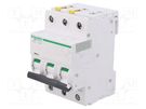 Circuit breaker; 400VAC; Inom: 25A; Poles: 3; Charact: B; 6kA; IP20 SCHNEIDER ELECTRIC