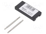 Tap; M2,6; 0.35; L: 40mm; Holder: hand; 2.1mm; Thread: fine thread VÖLKEL