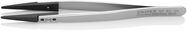 KNIPEX 92 81 04 Tweezers with exchangeable tips ESD Smooth 130 mm