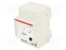 Ammeter; for DIN rail mounting; I AC: 0÷20A; Class: 1.5; 50÷60Hz ABB