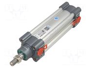 Profile cylinder; Piston diam: 16mm; Piston stroke: 80mm; 1÷10bar PNEUMAT