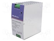 Power supply: switched-mode; for DIN rail; 240W; 24VDC; 10A; IP20 QOLTEC