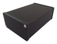 BOX, BLACK, ALUMINIUM END PLATE