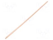Heatsink: heat pipe; round; natural; L: 200mm; copper; raw; Ø: 4mm Advanced Thermal Solutions