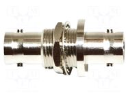 Connector: BNC; female x2; 50Ω; -65÷165°C MUELLER ELECTRIC