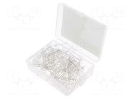 Diode: LED-kit; THT; 5mm; 100pcs; natural white; 2.7÷3.4VDC; 20mA OPTOSUPPLY