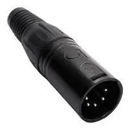XLR CONNECTOR, PLUG, 5POS, CABLE