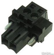 TERMINAL BLOCK PLUGGABLE, 2 POSITION, 28-14AWG