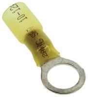 TERMINAL, RING TONGUE 3/8IN CRIMP YELLOW