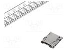 Connector: for cards; microSD; push-push,top board mount; SMT HIROSE