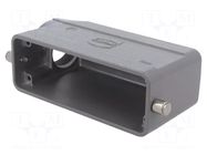 Enclosure for connectors: HDC; Gland: M32 HARTING