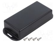 Enclosure: multipurpose; X: 50mm; Y: 100mm; Z: 24mm; 1551W; black HAMMOND