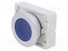 Switch: push-button; 30mm; Stabl.pos: 1; blue; M22-FLED,M22-LED EATON ELECTRIC