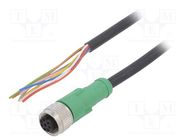 Plug; M12; PIN: 8; female; A code-DeviceNet / CANopen; 1.5m; cables PHOENIX CONTACT