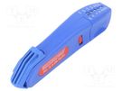 Stripping tool; Øcable: 4÷28mm; 0.5÷6mm2; Wire: round WEICON