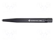 Tool: brush; fiberglass; L: 120mm; Ø: 4mm; ESD BERNSTEIN