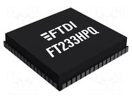 IC: interface; I2C,MPSSE,SPI,UART,USB C; Hi-Speed; 3÷3.6VDC FTDI