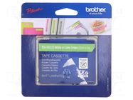 Tape; 12mm; 5m; green; Character colour: white; laminated,glued BROTHER
