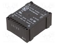 Transformer: encapsulated; 6VA; 115VACx2; 18V; 18V; 166mA; 166mA HAHN