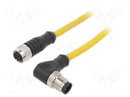 Cable: for sensors/automation; M12; PIN: 5; plug; 250VDC; 250VAC; 4A MUELLER ELECTRIC