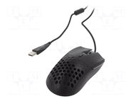 Mouse; black,mix colours; USB; optical,wired; DPI change button LOGILINK