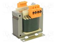 Transformer: mains; 63VA; 230VAC,400VAC; 24V,48V; screw type; IP00 DF ELECTRIC