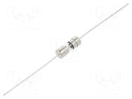 Fuse: fuse; 0.6A; 250VAC; quick blow; cylindrical,glass; 5x15mm BEL FUSE