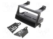 Radio frame; Hyundai; 1 DIN; black METRA